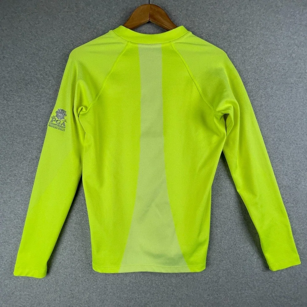 Nike‎ Shirt Women Medium Golf Tour Performance Quarter Zip 2015 PGA Championship